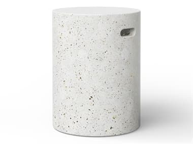 Urbia Outdoor Mixx Ivory Terrazzo Concrete Bar Stool UROVGSCYLSTOOLIVTZ1