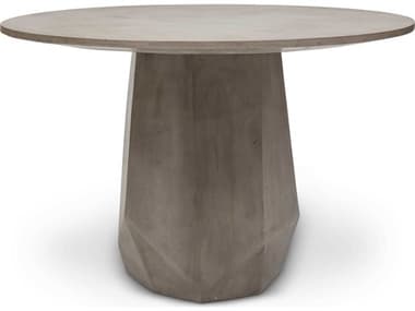 Urbia Outdoor Mixx Dark Grey Concrete Round Dining Table UROVGSKRISDT47