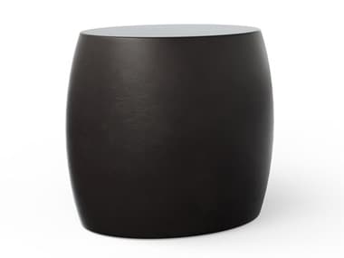 Urbia Outdoor Mixx Lava Concrete Round End Table UROVGSPEBBLEETLAVA