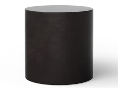 Urbia Outdoor Mixx Lava Concrete Round End Table UROVGSUNAPED16LAVA