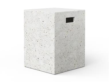 Urbia Outdoor Mixx Ivory Terrazzo Concrete Bar Stool UROVGSUNASTOOLIVTZ1