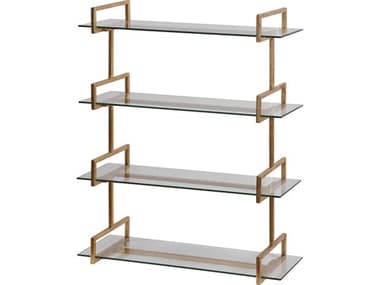 Uttermost Jim Parsons Auley Gold Wall Shelf UT04038