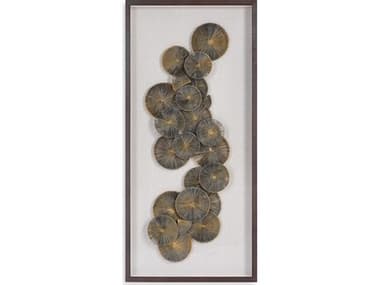 Uttermost The Times Dark Walnut Shadow Box Wall Art UT04301