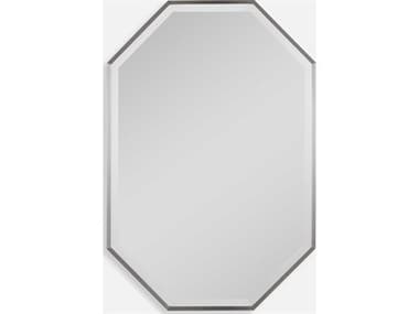 Uttermost Stuartson Brushed Nickel Octagon Wall Mirror UT09653