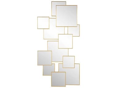 Uttermost Soren Copper / Satin Black 60''W x 30''H Rectangular Wall Mirror UT09744