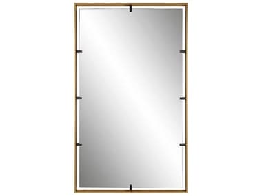 Uttermost Egon Warm Gold 30''W x 50''H Rectangular Wall Mirror UT09754