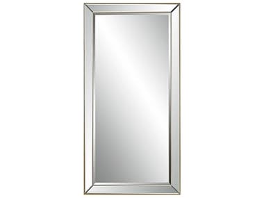 Uttermost Lytton Gold / Mirrored 24''W x 48''H Rectangular Wall Mirror UT09779