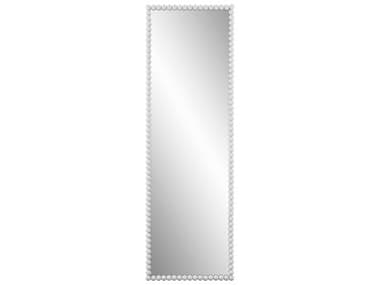 Uttermost Serna Satin White 23''W x 72''H Rectangular Wall Mirror UT09792