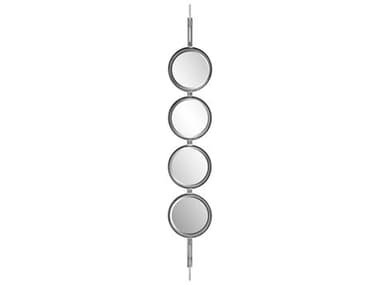 Uttermost Button Silver 10''W x 60''H Wall Mirror UT09842