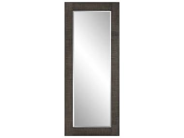 Uttermost Figaro Aged Gray Wash 34''W x 82''H Rectangular Floor Mirror UT09851