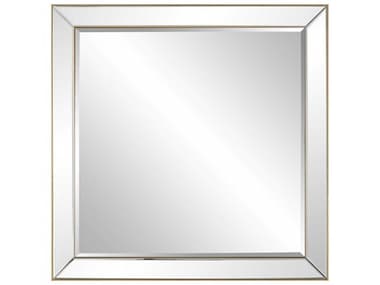 Uttermost Lytton Gold 28'' Square Wall Mirror UT09891