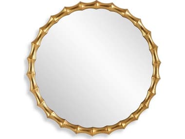 Uttermost Nacala Antiqued Gold Leaf Round Wall Mirror UT09963