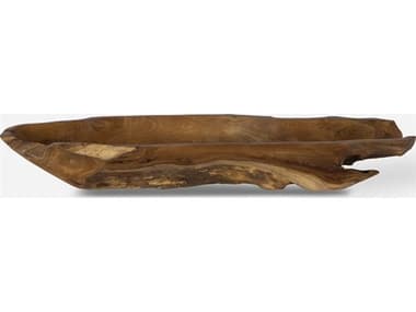 Uttermost Teak Leaf Bowl Sculpture UT17085