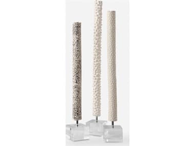 Uttermost Makira Cylindrical Sculptures Set of 3 UT17869