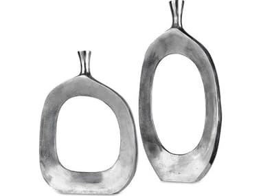 Uttermost Cierra Aluminum Vases Set of 2 UT20187