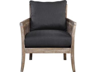 Uttermost Encore Gray Fabric Accent Chair UT23366