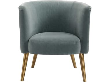 Uttermost Haider Blue Tufted Accent Chair UT23480