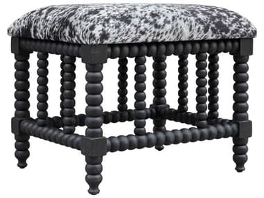 Uttermost Rancho Charcoal Gray Accent Bench UT23589