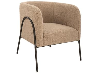 Uttermost Jacobsen Warm Latte / Black Accent Chair UT23754
