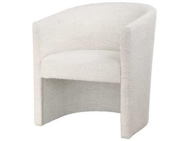 Uttermost Encompass White Upholstered Arm Dining Chair UT23798