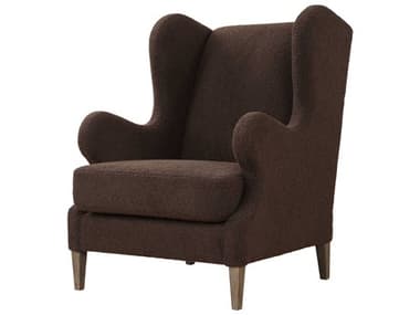 Uttermost Serpentine 29" Brown Fabric Accent Chair UT23839