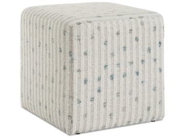 Uttermost Joie White Upholstered Ottoman UT23914