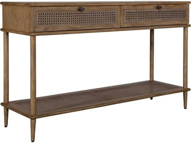 Uttermost Coast Rectangular Wood Soft Oak Stain Console Table UT24425