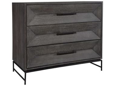 Uttermost Knox 36" Wide Light Gray Acacia Wood Accent Chest UT24671