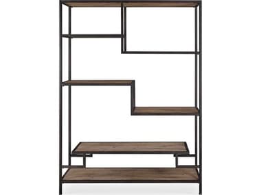Uttermost Sherwin Aged Black Industrial Etagere UT24682