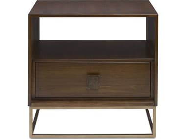 Uttermost Bexley Rectangular Wood Dark Walnut End Table UT25318