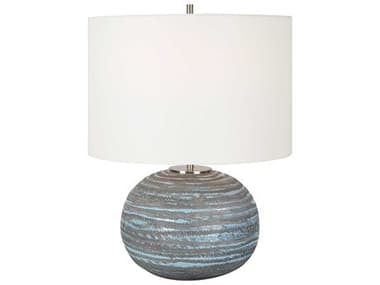 Uttermost Prova Light Aqua Blue 1-light Table Lamp UT30070