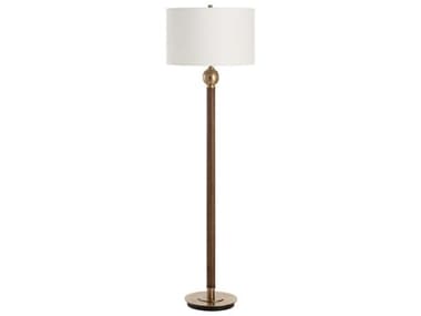 Uttermost Keros Dark Oak Brown Floor Lamp UT30448