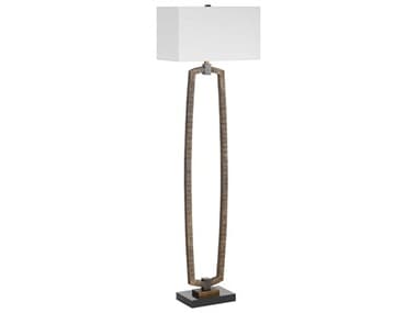 Uttermost Relic Antiqued Gold Floor Lamp UT30452