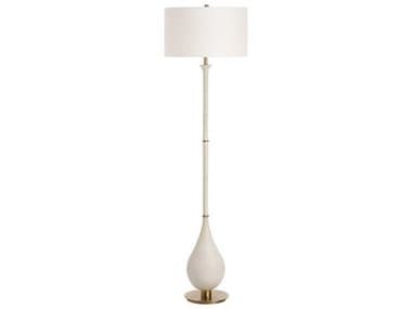 Uttermost Dewdrop Ivory White Floor Lamp UT30461