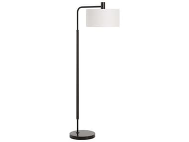 Uttermost Richie Satin Black Floor Lamp UT30477