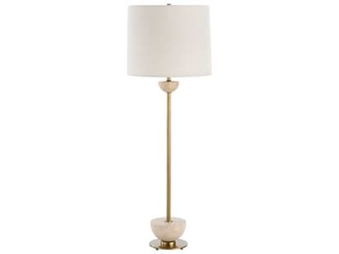 Uttermost Hemisphere Brushed Brass Buffet Lamp UT304811
