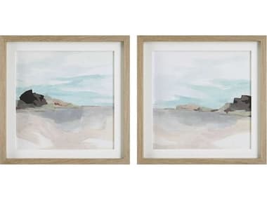 Uttermost Glacial Coast Framed Prints Set of 2 UT41445