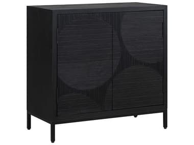 Uttermost Beswick Matte Black Accent Chest UT50063