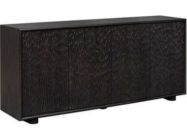Uttermost Stevenson 74" Mindi Wood Ebony Sideboard UT50168