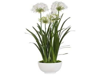 Uttermost Purity Agapanthus Centerpiece UT60221