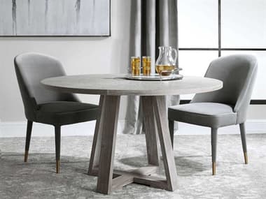 Uttermost Gidran Elm Wood Dining Room Set UTGIDRANDINSET