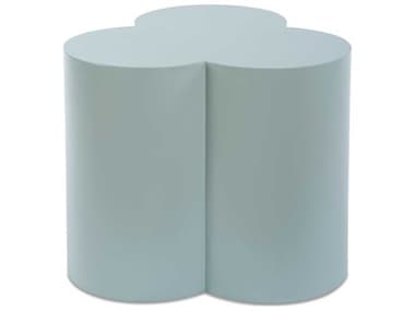 Uttermost Outdoor Beven Light Blue Metal End Table UTO50175