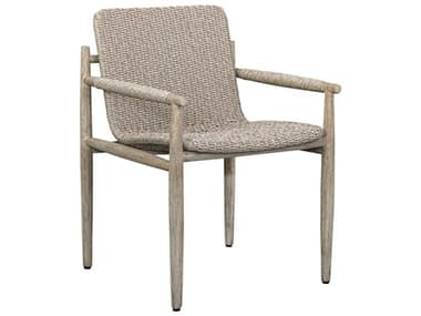 Uttermost Outdoor Sumba Gray Wood Wicker Dining Chair UTO50182