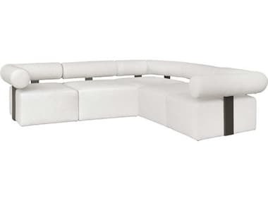 Uttermost Outdoor Bolster Back Fabric Cushion Sofa UTOBOLSTERBACKSECSET