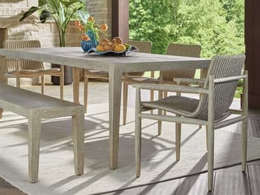 Uttermost Outdoor Kirkham Wood Dining Set UTOKIRKHAMDINSET2
