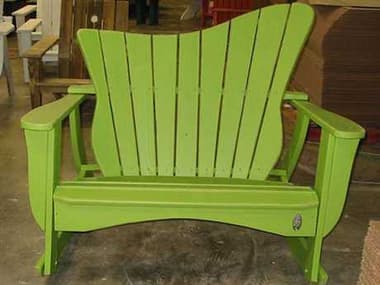 Uwharrie Chair Wave Wood Loveseat Left Side or Right Side Facing 50Wx35Dx44H UW7053