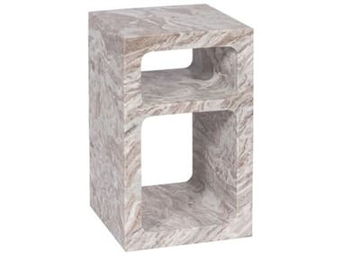 Vanguard Furniture Rome Thom Filicia Square Stone End Table VAN9018EE