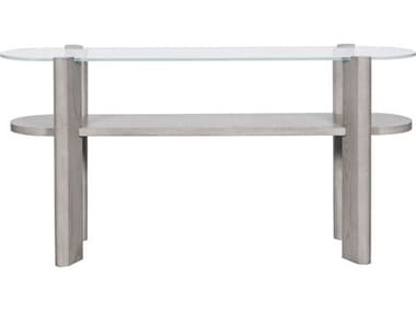 Vanguard Furniture Wolcott Thom Filicia Oval Glass Console Table VAN9020SMV