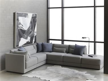 Vanguard Furniture Ease Beige Upholstered Sectional Sofa VANDOVESECSET3