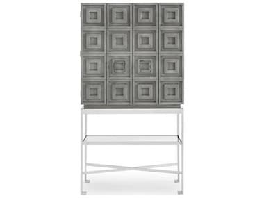 Vanguard Furniture Knickerboker Hardwood Dove Gray Bar Cabinet VANG717BCDG